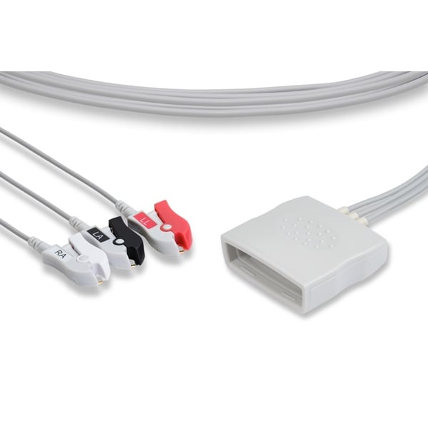 Cables & Sensors Philips Compatible ECG Telemetry Leadwire 3 Leads